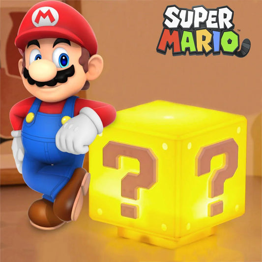 Super Mario Night Light with Music Anime Peripherals